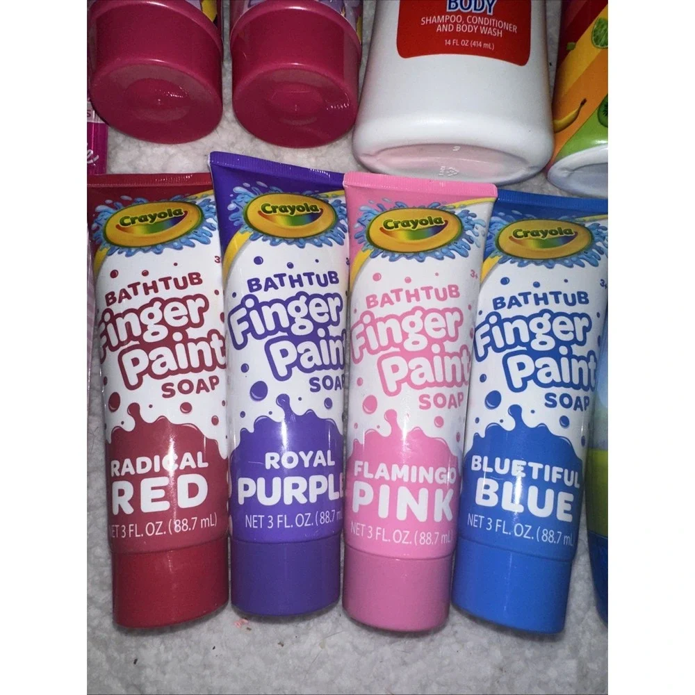 Kids Shampoo Conditioner Bath Bomb Lip Gloss Barbie toothbrush My Little Pony